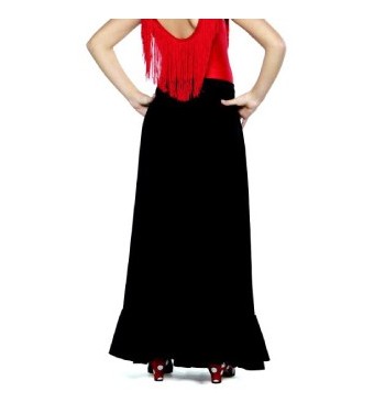 Falda flamenco un volante