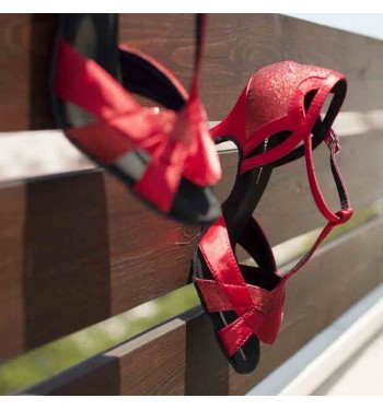 Sandalia latina gliter 2