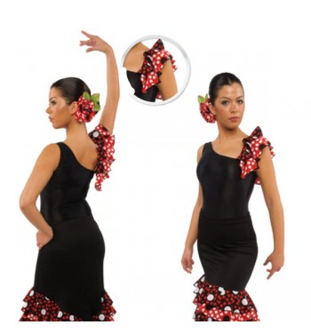 Maillot volante en hombro...