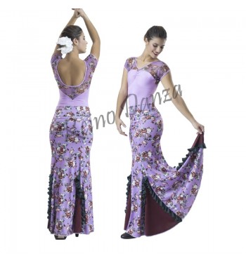 Falda flamenca estampada... 2