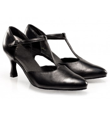 Zapato salon piel cerrado