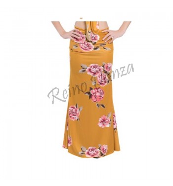 Falda flamenco cola de sirena