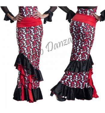 Falda flamenca con volantes... 2