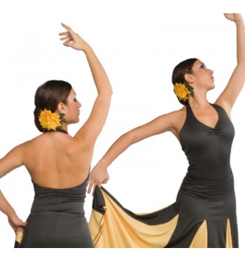 Cuerpo al cuello fruncido...