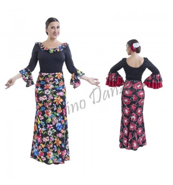 Falda entallada 3 godés