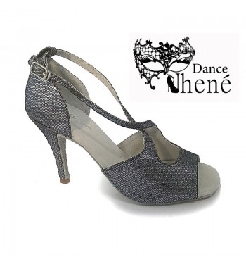 Zapato de baile latino gliter 2