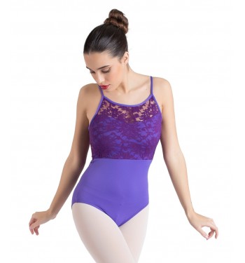 Maillot de lycra y blonda