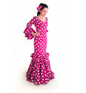 Vestido rociero popelin