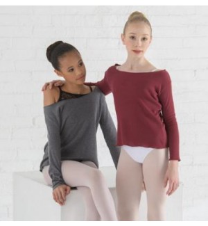 Sudadera cuello barco