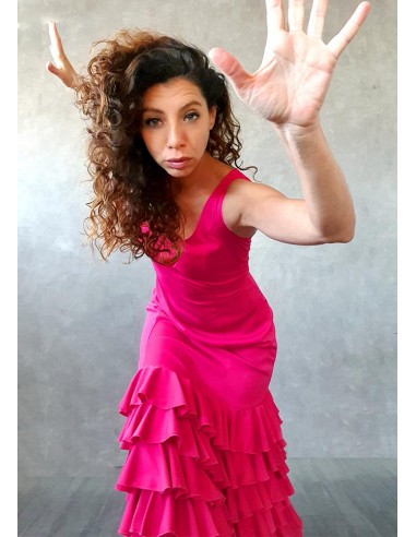 Vestido flamenco volantes
