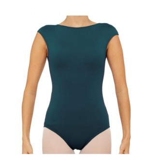 Maillot ballet basico cuello barco