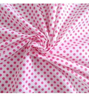 Popelin estampado en lunar...