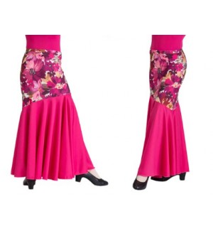 Falda flamenco corte oblicuo  2
