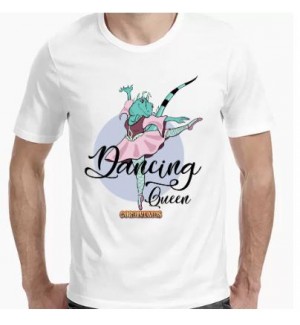 Camiseta tirante ancho iguana