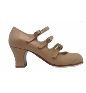 Zapato flamenco profesional 3 correas 
