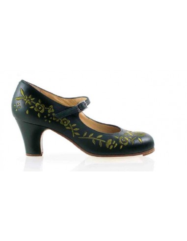 Zapato flamenco profesional bordado