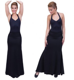 Falda flamenco cola de sirena 2