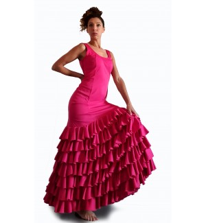 Vestido flamenco volantes 2
