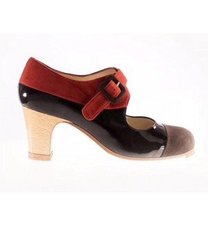 Zapato flamenco profesional Tricolor II