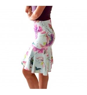 Falda latino un volante 2