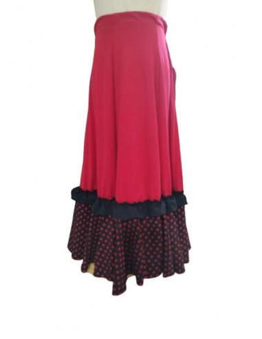 Falda 6 quillas con volante