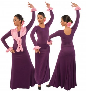 EF108 - Falda flamenco 