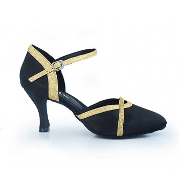 Zapato salon raso - gliter 2