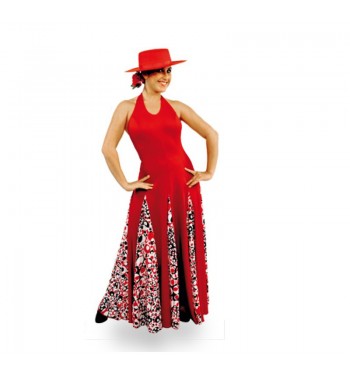 E3666 - Vestido flamenco de...