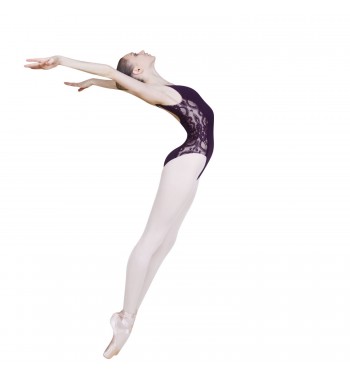Maillot de danza con encaje...
