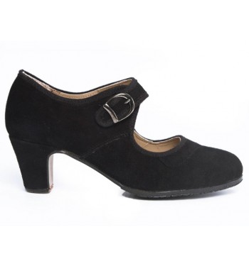 Zapato flamenco hebilla ancha 2