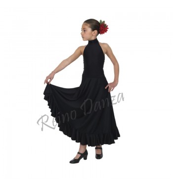 Falda flamenca de ensayo un...