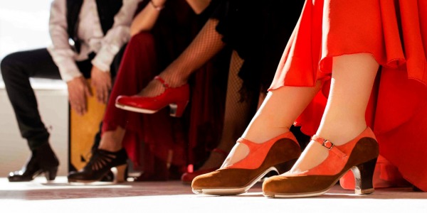 Zapatos de baile flamenco profesionales